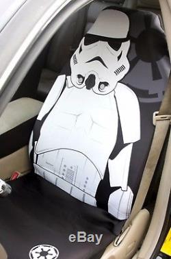 New 10 Pcs Star Wars Stormtrooper Car Seat Covers Floor Mats