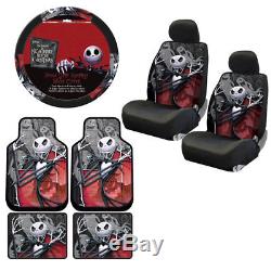 New Set Nightmare Before Christmas Floor Mats Seat Covers Steering