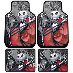 Nightmare Before Christmas Floor Mats Seat Covers Steering Wheel