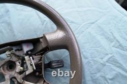 01-02 Toyota Tundra Sequoia Steering Wheel Cruise Equipped Tan OEM