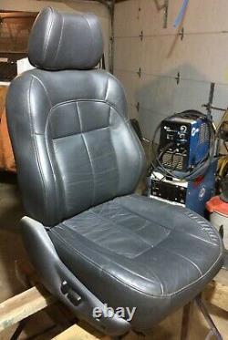 02-04 Jeep Grand Cherokee WJ Dark Slate XLDV seat leather, steering wheel, etc