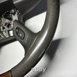 03-06 Cadillac Escalade Chevy Silverado Suburban Woodgrain Steering Wheel OEM