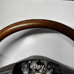 03-06 Cadillac Escalade Chevy Silverado Suburban Woodgrain Steering Wheel OEM