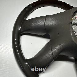 03-06 Cadillac Escalade Chevy Silverado Suburban Woodgrain Steering Wheel OEM