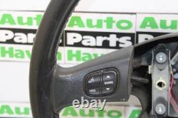 03-06 Chevy Silverado Sierra Steering Wheel Leather DIC controls OEM