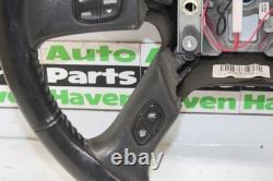 03-06 Chevy Silverado Sierra Steering Wheel Leather DIC controls OEM