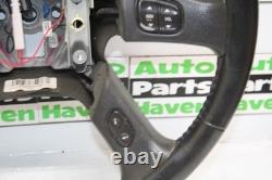03-06 Chevy Silverado Sierra Steering Wheel Leather DIC controls OEM