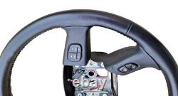 03-06 Chevy Tahoe Suburban GMC Yukon OEM Black Leather Steering Wheel
