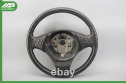 06-11 BMW E90 E91 328i Steering Wheel 3 Spoke Black Heated Assy 6764547 OEM