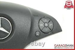 08-11 Mercedes W204 C300 C350 3 Spoke Steering Wheel Airbag Air Bag SRS Black