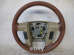 09-14 Ford F150 steering wheel KING RANCH brown/tan 006 06 05 25