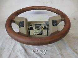 09-14 Ford F150 steering wheel KING RANCH brown/tan 006 06 05 25