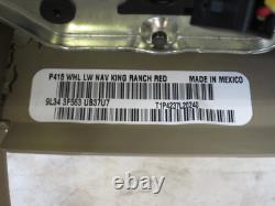 09-14 Ford F150 steering wheel KING RANCH brown/tan 006 06 05 25