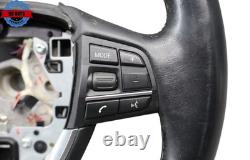 09-15 BMW F01 535i 750Li Steering Wheel with Multifunctional Switch Black OEM