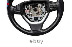 09-15 BMW F01 535i 750Li Steering Wheel with Multifunctional Switch Black OEM