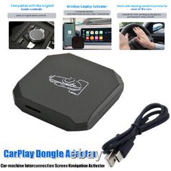 1×Car SUV Carplay Wired to Wireless USB Carplay Activator Steering Wheel Control