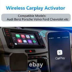 1×Car SUV Carplay Wired to Wireless USB Carplay Activator Steering Wheel Control