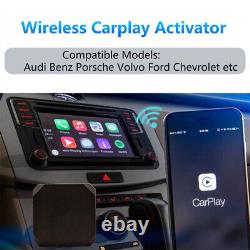 1×Car SUV Carplay Wired to Wireless USB Carplay Activator Steering Wheel Control