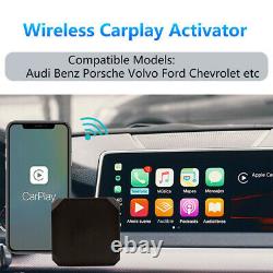 1×Car SUV Carplay Wired to Wireless USB Carplay Activator Steering Wheel Control