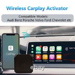 1×Car SUV Carplay Wired to Wireless USB Carplay Activator Steering Wheel Control