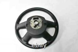 11-15 Audi Q7 4 Spoke Heated Steering Wheel Leather Black 4L0419091 OEM