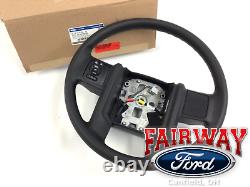 11 thru 16 Super Duty OEM Ford Urethane Steering Wheel Black withCruise XL Model