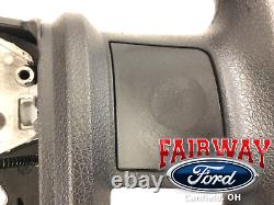 11 thru 16 Super Duty OEM Ford Urethane Steering Wheel Black withCruise XL Model