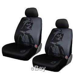 11pc Star Wars Darth Vader Car Truck Seat Covers Floor Mats Steering Wheel Cover