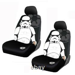 11pc Star Wars Stormtrooper Car Truck Seat Covers Floor Mat Steering Wheel Cover