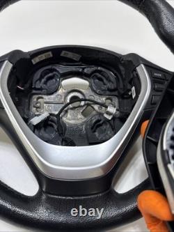 12-18 BMW F30 F32 328i 435i LEATHER SPORT STEERING WHEEL USED OEM