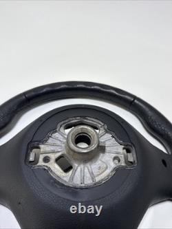 12-18 BMW F30 F32 328i 435i LEATHER SPORT STEERING WHEEL USED OEM