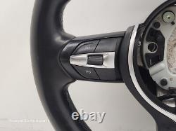 12-20 OEM BMW F22 F23 F30 F32 F33 F36 Steering Wheel M Sport Black Leather AT