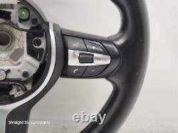12-20 OEM BMW F22 F23 F30 F32 F33 F36 Steering Wheel M Sport Black Leather AT