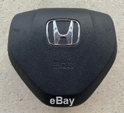 13 14 15 Honda CIVIC Left Wheel Driver Airbag Steering Air Bag Lh Seat Belt Oem