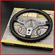 13 Leather Classic Car Alloy Spoked Steering Wheel Suits Moto-lita Hub