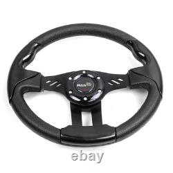 13IN Steering Wheel+Quick Release+190H Hub Adapter For Acura Integra 90-93