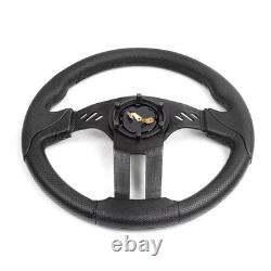 13IN Steering Wheel+Quick Release+190H Hub Adapter For Acura Integra 90-93