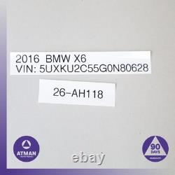 14-19 BMW F16 X6 X5 M-Sport Steering Wheel with Paddle Shifters OEM