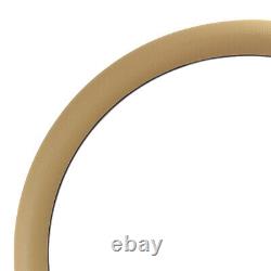 14 Billet 4 Spoke Steering Wheel with Tan Vinyl Wrap and GMC Modern Horn