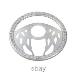 14 Billet Steering Wheels Red Half Wrap Impala Chevy II Nova Chevelle with Horn