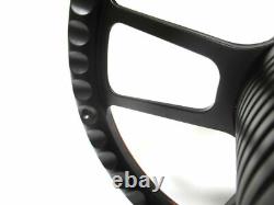 14 Black Billet Steering Wheel, 5-Hole Fits Ford Horn Models