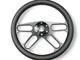 14 Inch Black Billet Steering Wheel Fits Ford Horn 5 Hole Cars Trucks 4 Spoke