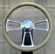 14 Steering Wheel With Dusty Tan Half Wrap, Horn & Adapter For 1969-94 Chevy
