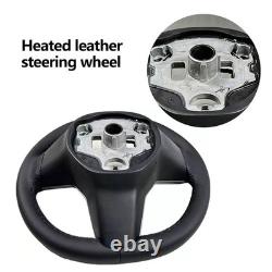 1490214-00-B Driver Heated Leather Steering Wheel Fit For Tesla Model 3 Model Ee