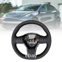 1490214-00-B Driver Heated Leather Steering Wheel Fit for Tesla Model 3 Y
