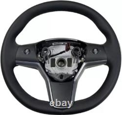 1490214-00-B Driver Heated Leather Steering Wheel For Tesla Model 3/Y 2017-2024