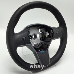 1490214-00-B Fit for Tesla Model 3 & Y Driver Heated Leather Steering Wheel