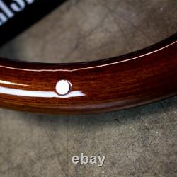 15 Inch Black Steering Wheel Wood C10 Truck Chevy GMC Classic Car Hotrod