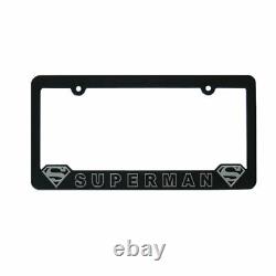 15pc Superman Silver Front Back Car Floor Mats Seat Covers Steering Wheel Cover