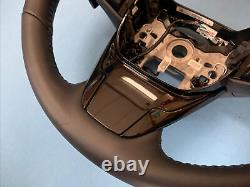 17 19 Honda Cr-v Heated Steering Wheel Black Leather Paddles Oem